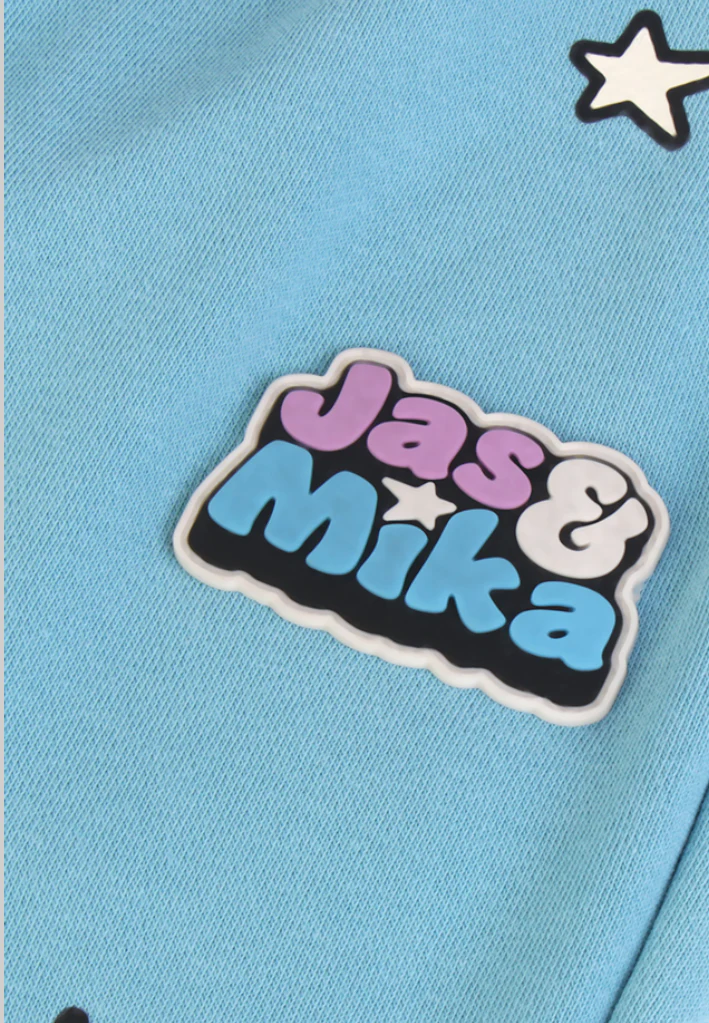 Jas & Mika "Dreams" Shorts Blå - Image 6